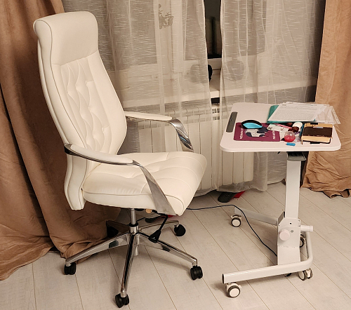 Компьютерное кресло Sarabi бежевое фото покупателя 3