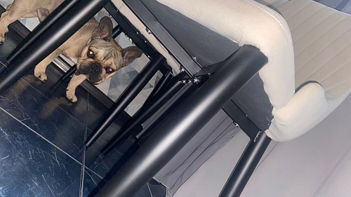 Стул на металлокаркасе Kora black / gray фото покупателя 115