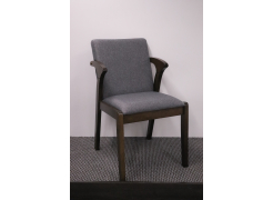 Деревянный стул Artis white / grey из шоурума 1