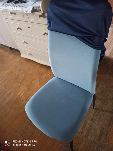 Стул Tod light blue / black фото покупателя 4