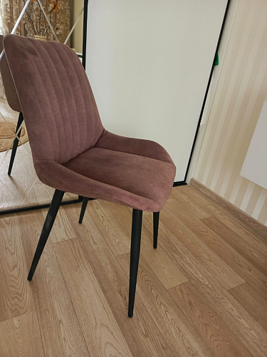 Стул на металлокаркасе Седа К крутящийся светло-серый / белый фото покупателя 117