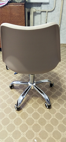 Компьютерное кресло Kolin с подушкой clear / white фото покупателя 265