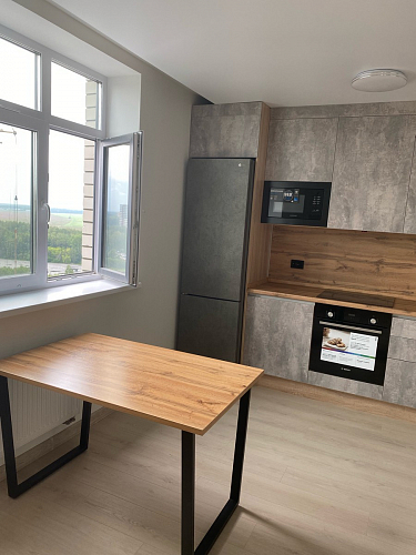 Деревянный стол Лота Лофт 120x75 дуб крафт табачный / черный матовый фото покупателя 818