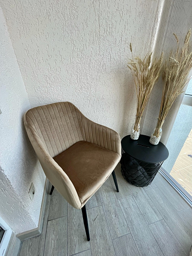 Стул на металлокаркасе Slam розовый фото покупателя 10