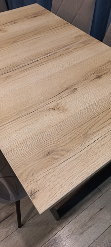 Стол раскладной Лота Лофт 120 25 мм юта / черный матовый фото покупателя 191