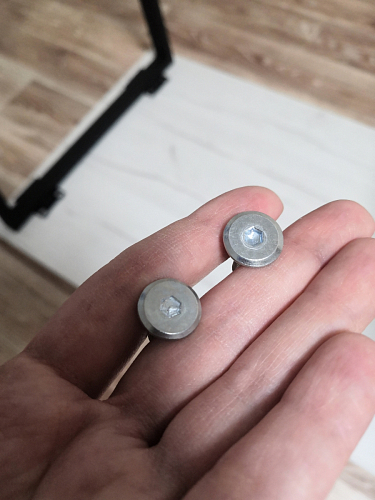 Стол Тринити Лофт 140 25 мм дуб делано темный / белый фото покупателя 56