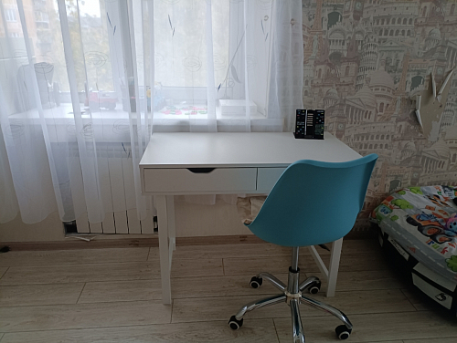 Компьютерное кресло Kolin с подушкой clear / white фото покупателя 166