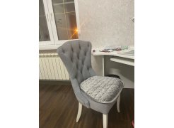 Стул деревянный Милано velutto 05 / венге / серебро фото покупателя 7