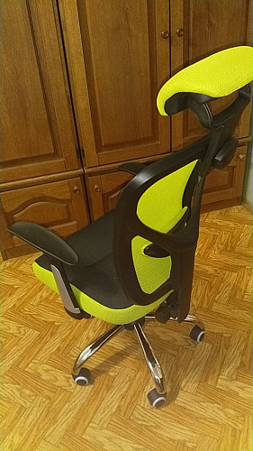 Компьютерное кресло Lody 1 фиолетовое / черное фото покупателя 7