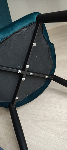 Стул на металлокаркасе Kora white фото покупателя 261