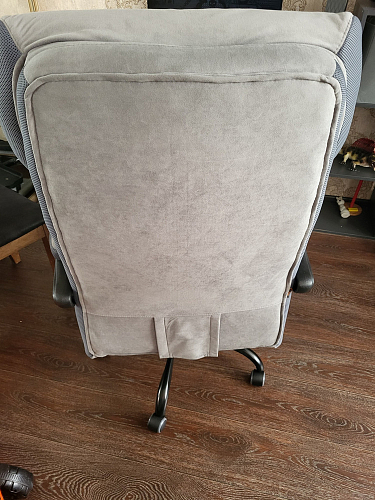 Компьютерное кресло Chief metalBL серый фото покупателя 4