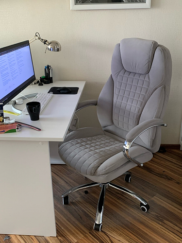 Компьютерное кресло Herd light grey фото покупателя 16