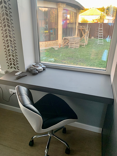 Компьютерный стул Trizor черный / белый фото покупателя 9