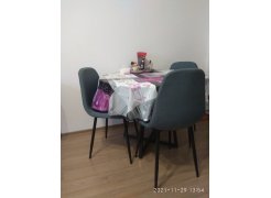 Стул на металлокаркасе Lilu темно-бежевый / белый фото покупателя 41