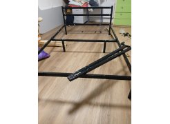 Односпальная кровать Фади 80х200 черная фото покупателя 1344