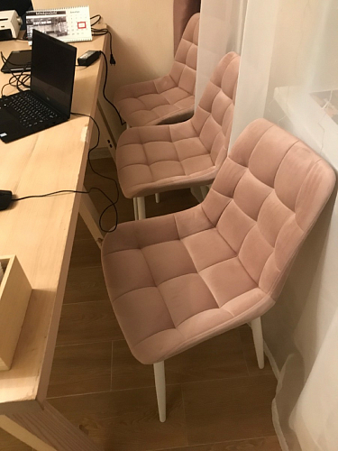 Деревянный стул Челси 360 светло-серый (zd 960) / светлое дерево фото покупателя 115