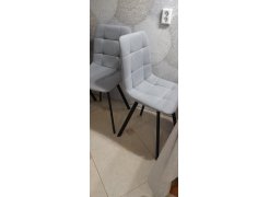 Стул на металлокаркасе Чилли розовый / черный каркас фото покупателя 467