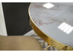 Стол Milena white / gold из шоурума 2
