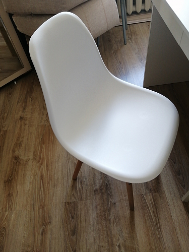 Пластиковый стул Eames PC-015 серый фото покупателя 360