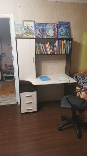 Письменный стол КСТ-16 левый венге / беленый дуб фото покупателя 103