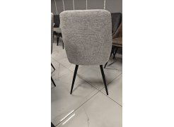 Стул на металлокаркасе Avian вращающийся светло-серый / черный из шоурума 3