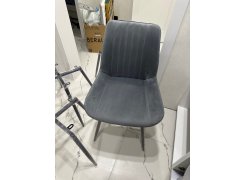 Стул на металлокаркасе Седа К крутящийся светло-серый  / белый фото покупателя 136