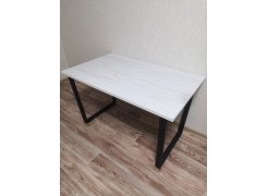 Стол Лота Лофт 140 25 мм черный матовый / бетон фото покупателя 591