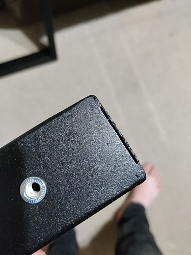 Стол Лота Лофт 120 32 мм бетон / черный матовый фото покупателя 138