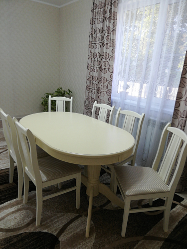 Деревянный стол Зубр-1 дуб фото покупателя 2