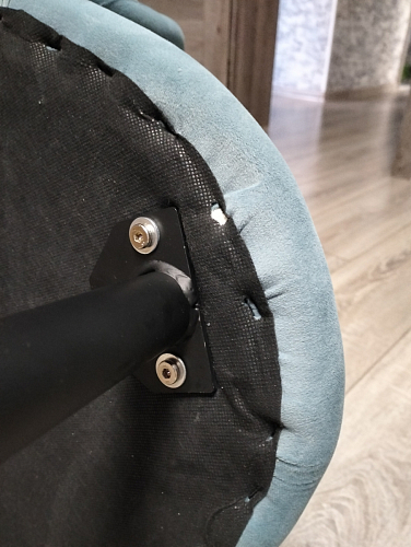 Стул на металлокаркасе Gabi gray / black фото покупателя 767