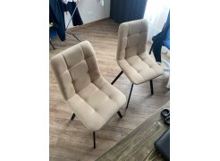 Стул на металлокаркасе Чилли горчичный / белый фото покупателя 239