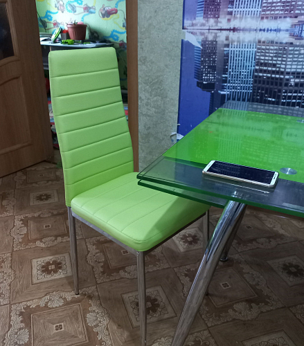 Стул на металлокаркасе DC2-001 purple фото покупателя 16