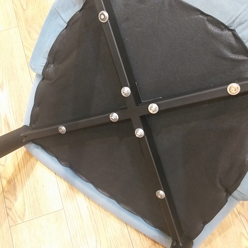 Стул на металлокаркасе Kora gray / black фото покупателя 163