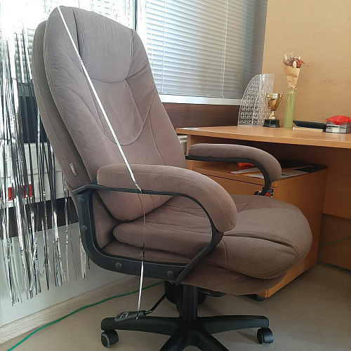 Компьютерное кресло Comfort Lux/Комфорт Люкс черный фото покупателя 112