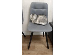 Стул на металлокаркасе Чилли розовый / черный каркас фото покупателя 215