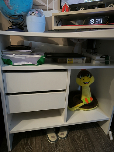 Письменный стол СПм-25 правый белый фото покупателя 61