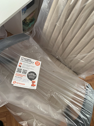 Компьютерное кресло Spark флок черный 35 фото покупателя 15