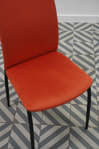 Стул на металлокаркасе Tod light purple / light blue / black из шоурума 1