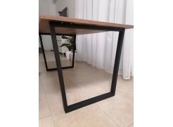 Стол Лота Лофт 140 25 мм черный матовый / бетон фото покупателя 240