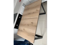 Стол Лота Лофт 140 25 мм черный матовый / бетон фото покупателя 267