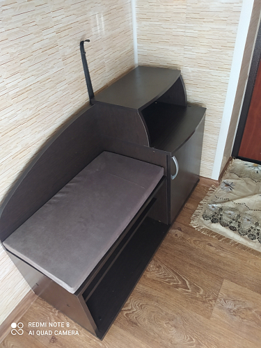 Обувница Аврора дуб млечный / венге фото покупателя 103