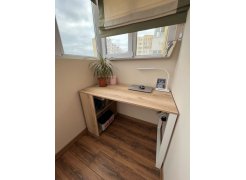 Письменный стол Битти Лофт 116х60х75 дуб делано темный / черный матовый фото покупателя 100