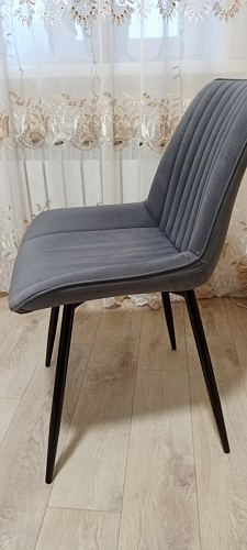 Стул на металлокаркасе Седа К кирпичный / черный фото покупателя 294