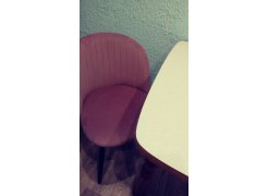 Стул на металлокаркасе Gabi green / black фото покупателя 165