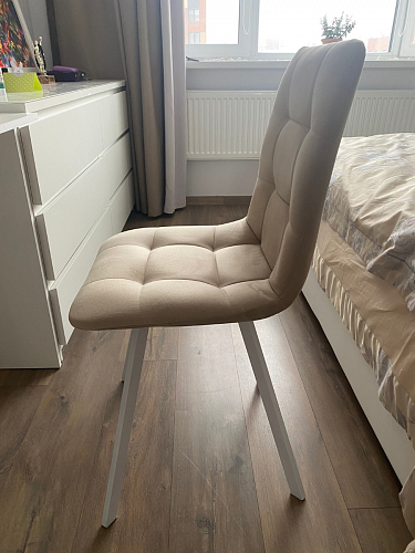 Комплект стульев Чилли 2 шт бежевый / черный фото покупателя 1157