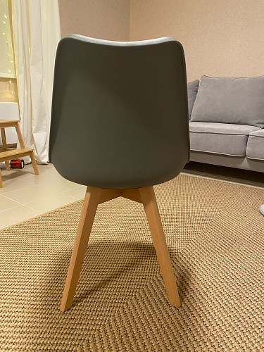 Деревянный стул Bonuss dark gray фото покупателя 60