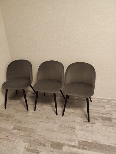 Стул Vels темно-серый фото покупателя 1