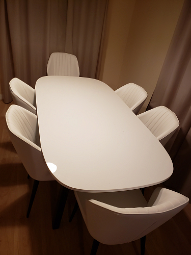 Стул на металлокаркасе Kosta белый фото покупателя 9