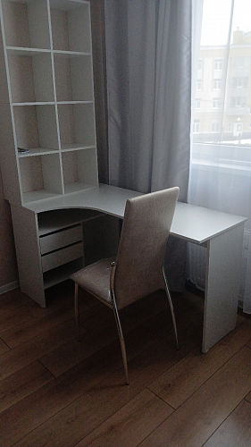 Письменный стол СПм-25 левый дуб сонома фото покупателя 40