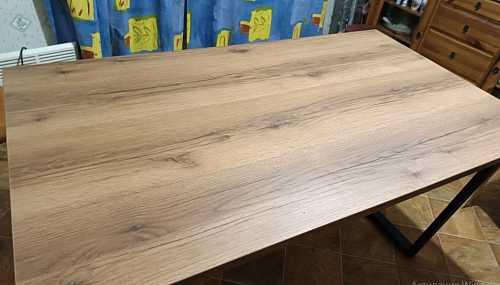 Стол раскладной Лота Лофт 120 25 мм юта / черный матовый фото покупателя 235